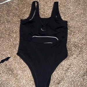 One piece bathing suit